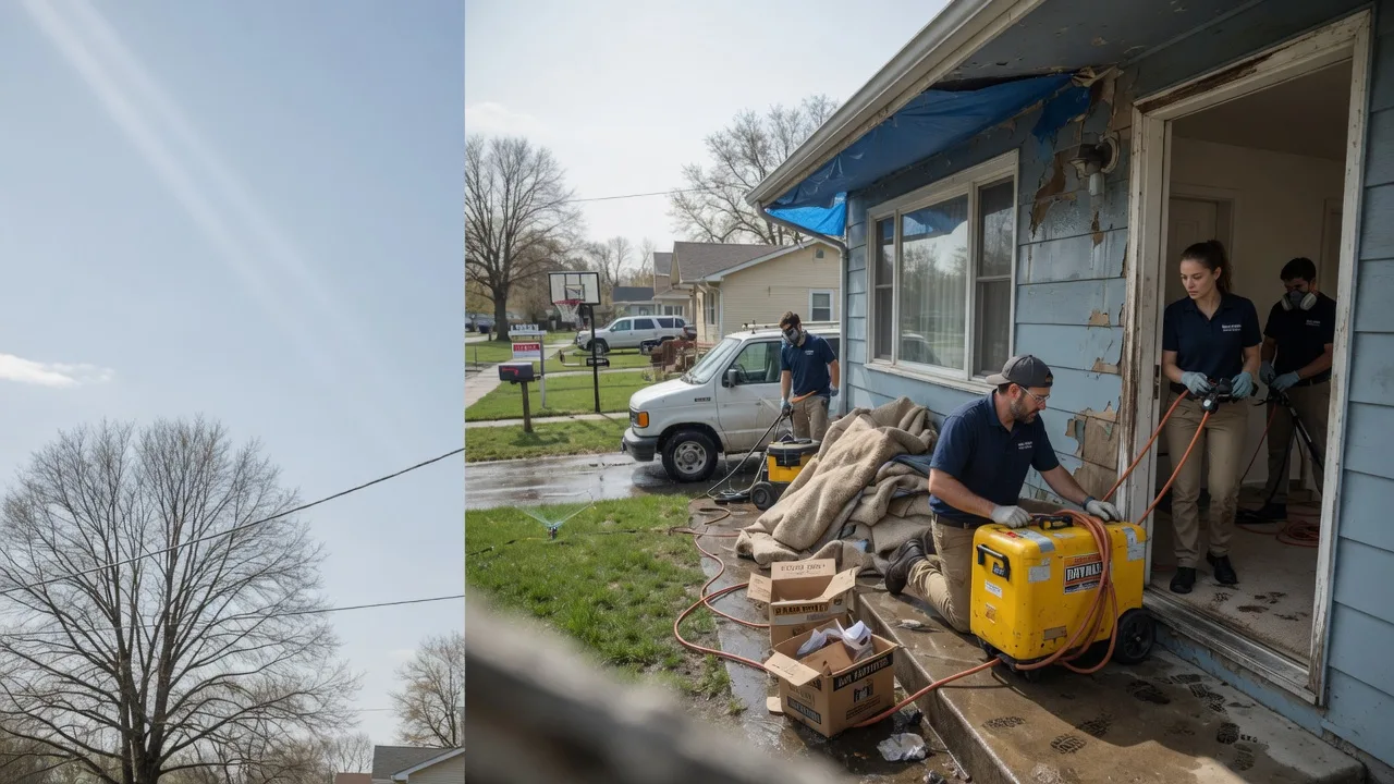 Basement Flood Cleanup in Olden, TX near me